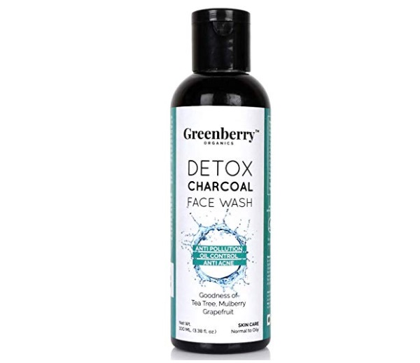 Greenberry Organics Detox Charcoal Face Wash