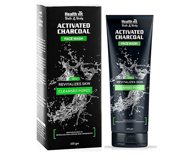 Healthvit Activated Charcoal Facewash