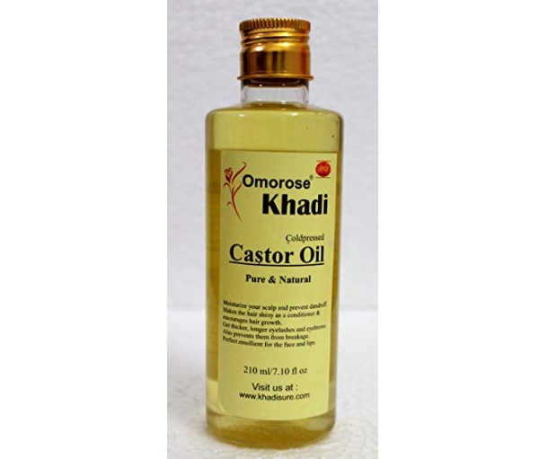 Khadi Omorose Cold Pressed Castor Carrier Oil