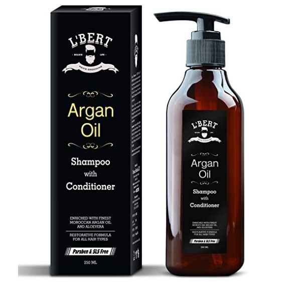 L'Bert Moroccan Argan Oil Shampoo With Conditioner