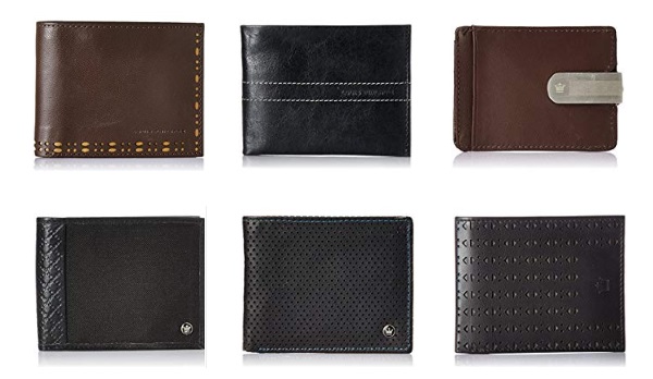 Louis Philippe leather wallets for men