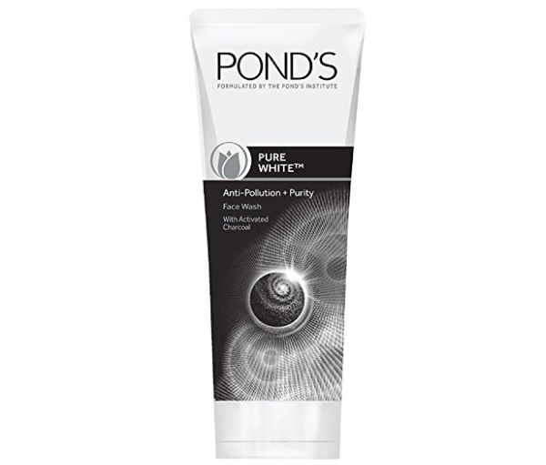 Pond's Pure White Anti Pollution With Activated Charcoal Facewash