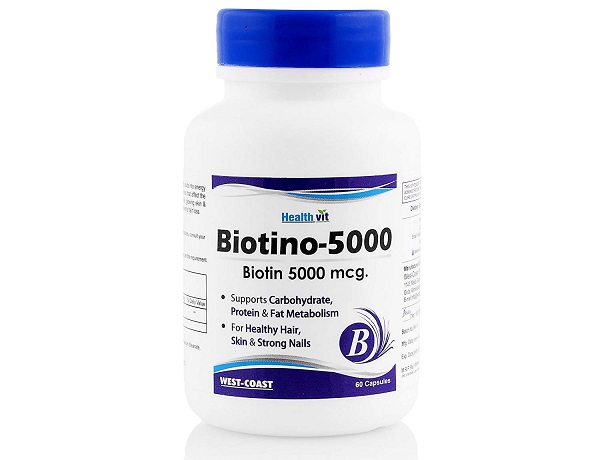 HealthVit Biotino-5000 Biotin Capsule