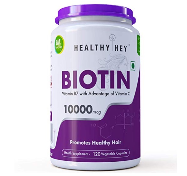 Healthyhey Nutrition Biotin Veg Capsule