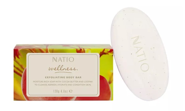 Natio Wellness Exfoliating Body Bar