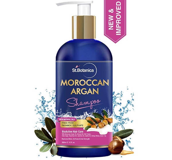 StBotanica Moroccan Argan Hair Shampoo With Organic Argan Oil