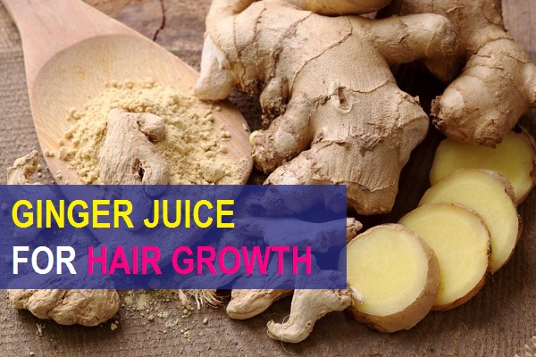 ginger for hair growth remedies