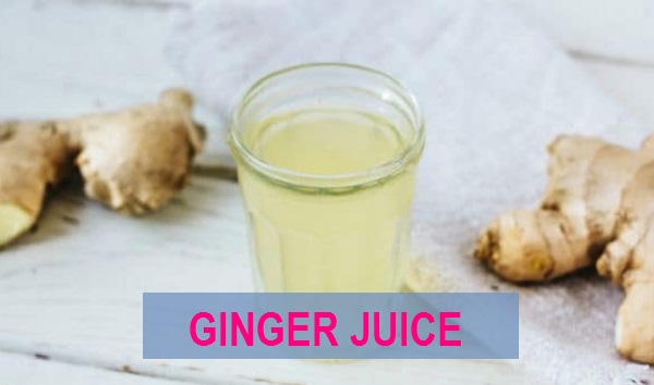 use ginger juice for hair growth