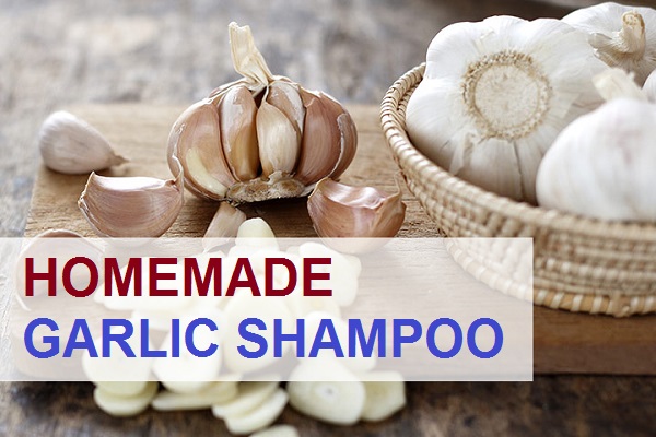 homemade garlic shampoo