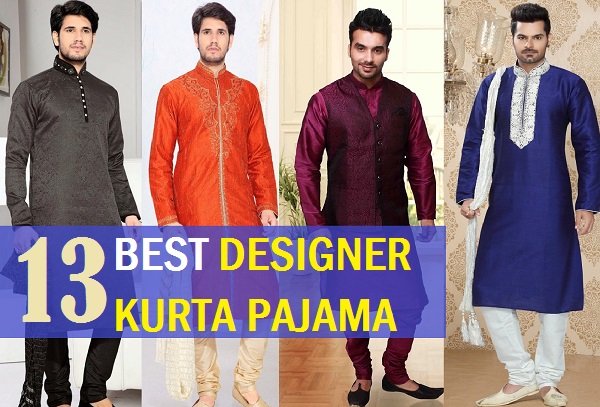 latest designer kurta pajama for men