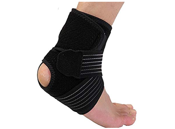 B FIT (USA) Adjustable Ankle Brace with Wrap Support