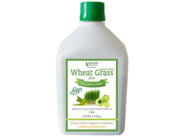 Bhumija Lifesciences Wheat Grass Juice with Aloevera & Amla