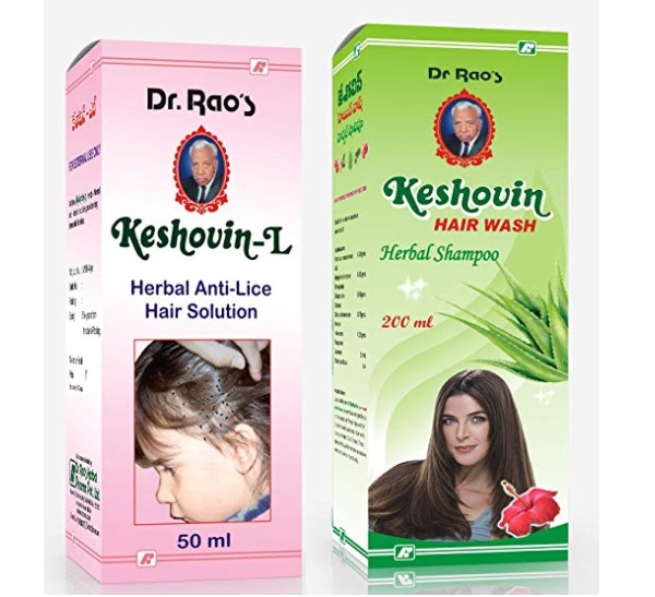 Dr.Rao's Combo Of Keshovin-L Anti-Lice Hair Tonic