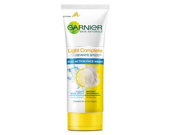 Garnier Skin Naturals, Light Complete Double Action Face Wash