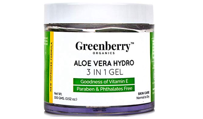 Greenberry Organics Aloe Vera Hydro 3 IN 1 Gel