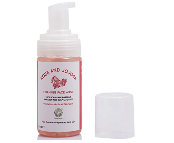 Greenberry Organics Rose and Jojoba Oil Foaming Face Wash