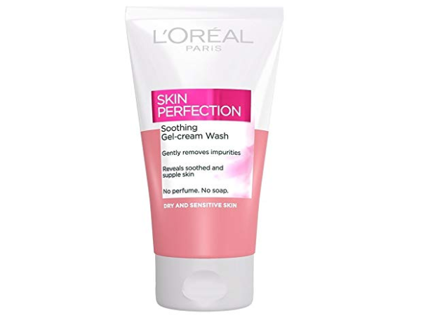 L'Oreal Skin Perfection Soothing Gel-Cream Wash for Dry & Sensitive Skin