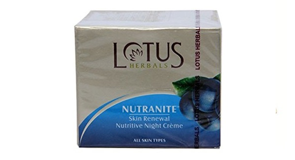 Lotus Herbal Nutranite Skin Renewal Nutritive Night Cream