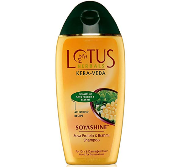 Lotus Herbals Kera-Veda Soyashine Soya Protein and Brahmi Shampoo