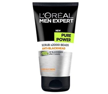 L’Oreal Paris Men Expert Pure Power Scrub x2000 Beads Anti-Blackhead Face Wash