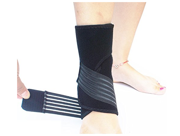 MEDITIVE high quality breathable neoprene material adjustable ankle support