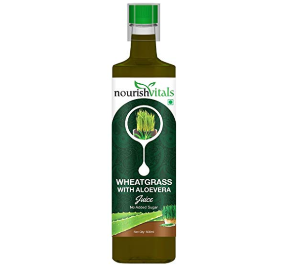 Nourish Vitals WheatGrass With AloeVera Juice