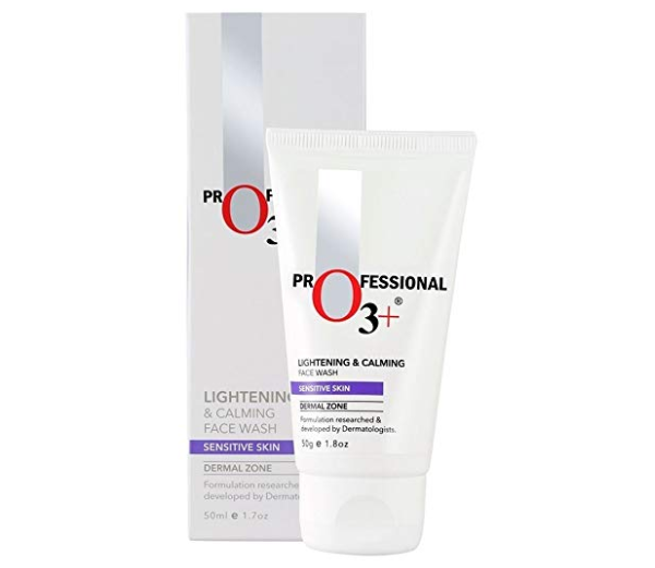 O3+ Lightening & Calming Face wash