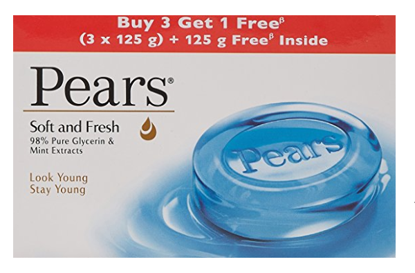 Pears Soft and Fresh Bathing Bar