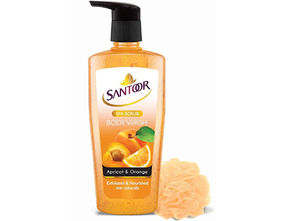 Santoor Spa Scrub Body Wash