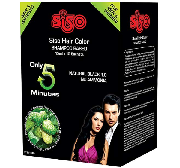 Siso Shampoos Based hair color