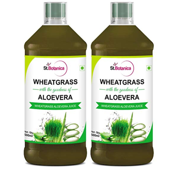 Stbotanica Wheatgrass With Aloe Vera Juice