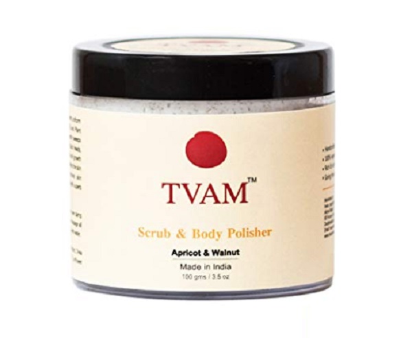 TVAM Scrub and Body Polisher, Apricot and Walnut