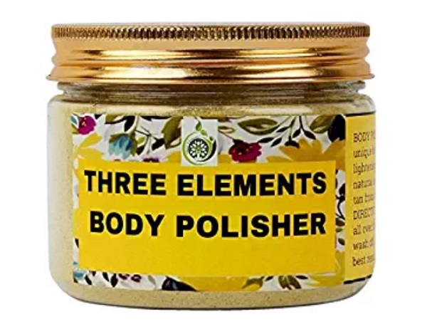 Three Elements Body Polisher for Glowing Skin & Tan Removal