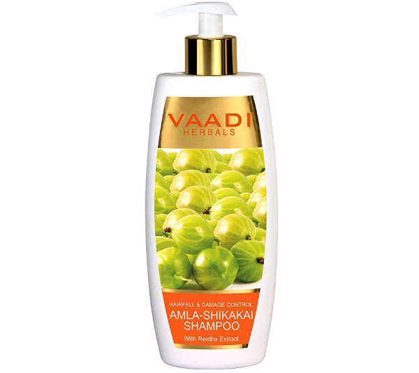 Vaadi Herbals Amla Shikakai Shampoo for Hair fall and Damage Control