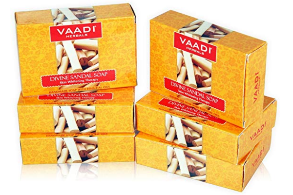 Vaadi Herbals Divine Sandal Soap with Saffron and Turmeric