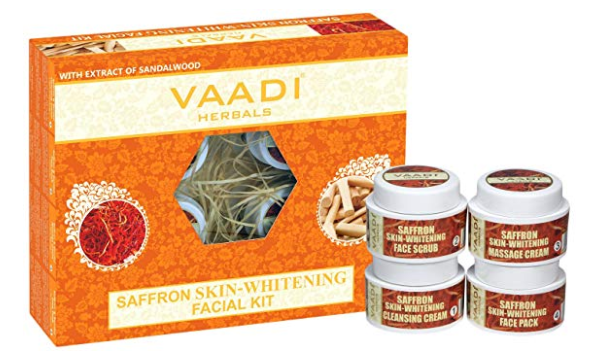 Vaadi Herbals Saffron Skin Whitening Facial Kit