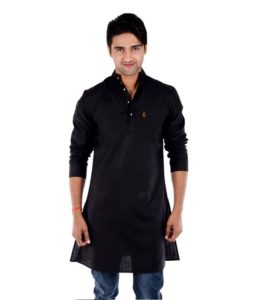 Latest 50 Types Of Black Kurta Designs for Men (2022) To get That Look!