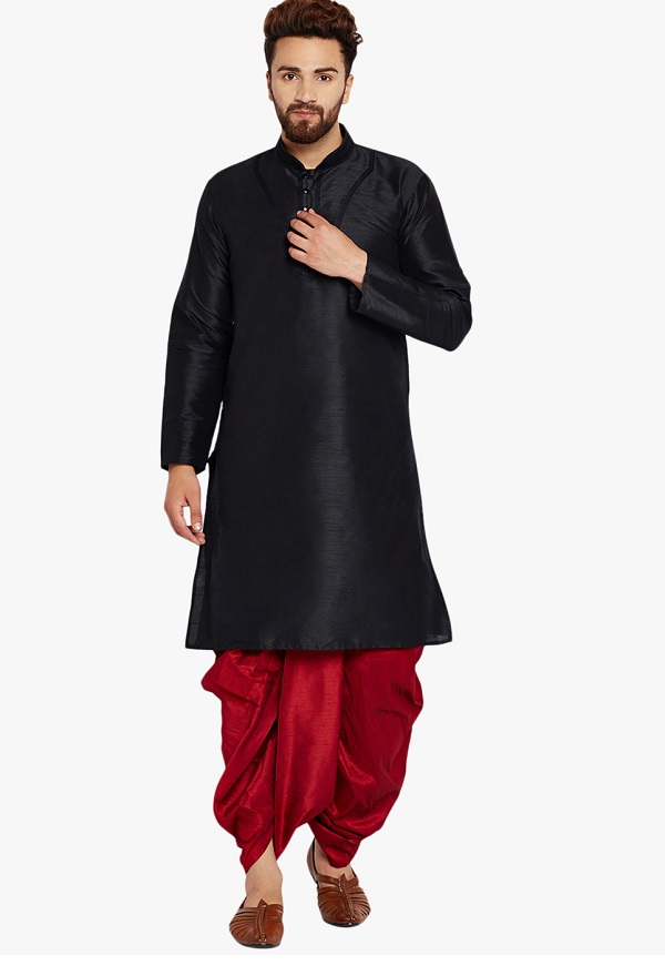 black kurta men 3