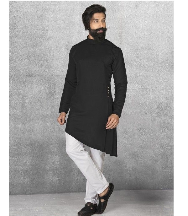 black kurta men 5