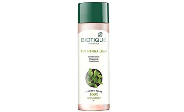 Biotique Henna Leaf Fresh Texture Shampoo and Conditioner