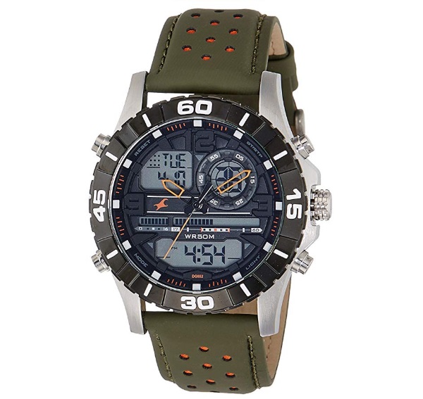 Fastrack Analog-Digital Black Dial Men's Watch