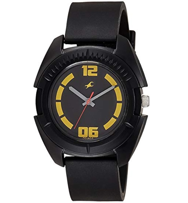 Fastrack Casual Analog Black Dial Men's Watch