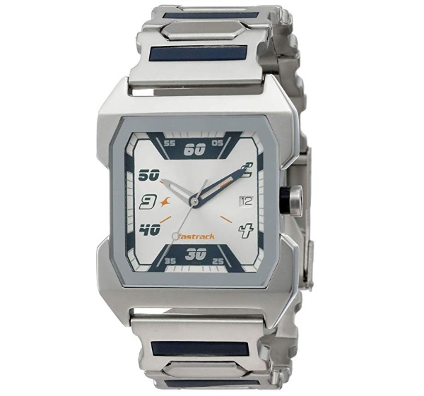 Fastrack Party Analog Silver Dial Men's Watch