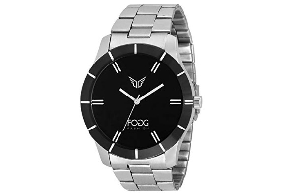 Fogg Analog Black Dial Men's Watch