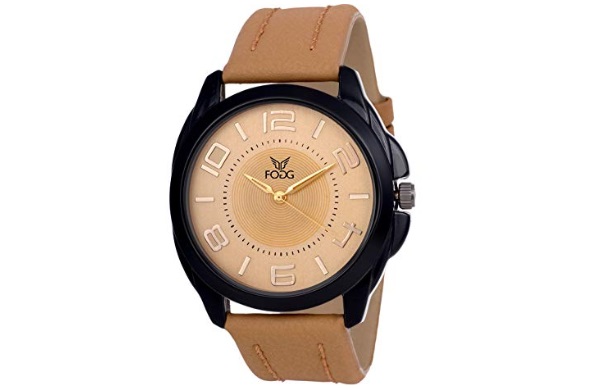 Fogg Analog Gold Dial Men's Watch