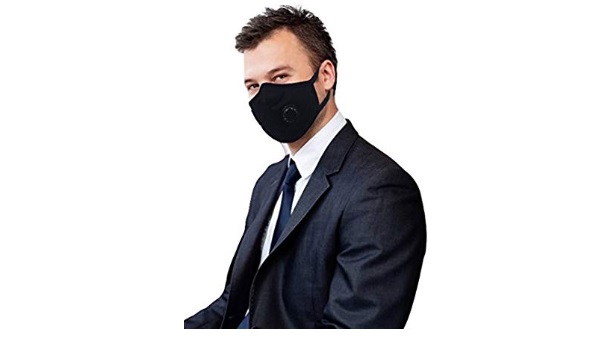 Grin Health Anti-Pollution Mask - Black