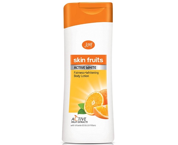 JOY Skin Fruits Women's Active White Fairness and Whitening Body Lotion