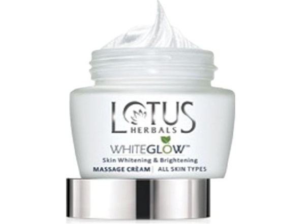 Lotus Herbals Whiteglow Skin Whitening and Brightening Massage Creme