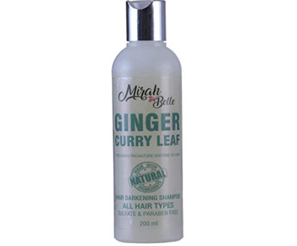 Mirah Belle Ginger – Curry Leaf Hair Darkening Shampoo