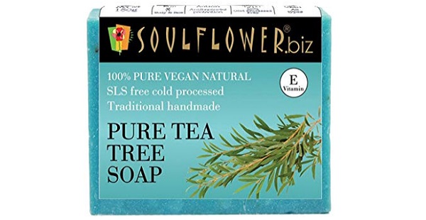 Soulflower Handmade Tea Tree Soap